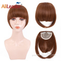 Synthetic Fringes Synthetic Bangs Silk Top Synthetic Hair Topper Hairpieces Supplier